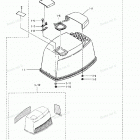 MD50B Верхний колпак мотора