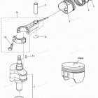 MFS5C Колен. вал и поршень