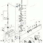 MFS3.5B Gear Case, Drive Saft