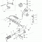 MFS5B Tiller Handle & Throttle