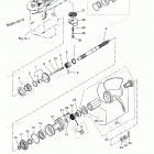 MD115A Корпус редуктора (гребной вал)