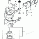 MD75C2 Колен. вал и поршень