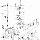 MFS2.5B Gear Case, Drive Saft
