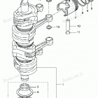 MD90B Колен. вал и поршень