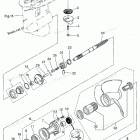 MD75C2 Gear Case, Propeller Shaft