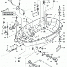 MD90C2 Bottom Cowl, Motor Cover Lower