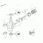 MFS8A3 Поршни и коленчатый вал