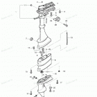 MFS3.5B Drive Shaft Housing & Gear Case