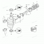 MFS20C Поршни и коленчатый вал