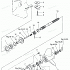 MD40B2 Gear Case, Propeller Shaft, Mwd50, Big Foot