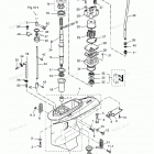 MD115A Корпус редуктора (вертикальный вал)
