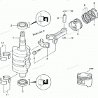 MFS8A3 Колен. вал и поршень