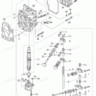 MFS20C Cylinder Head & Oil Pump