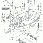MD75C2 Bottom Cowl, Motor Cover Lower