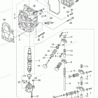 MFS15C Cylinder Head & Oil Pump