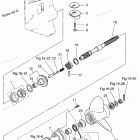 MD50B2 Gear Case, Propeller Shaft, Mwd50, Big Foot