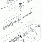 MD90B Gear Case, Drive Shaft