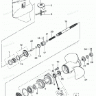 MD40B2 Gear Case, Propeller Shaft