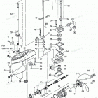 MFS4B Gear Case, Drive Shaft & Gear Case, Propeller Shaf...