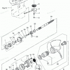 MD90C2 Gear Case, Propeller Shaft