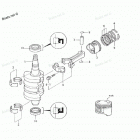 MFS9.8A3 Поршни и коленчатый вал