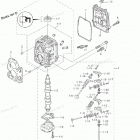 MFS9.8A3 Cylinder Head & Oil Pump