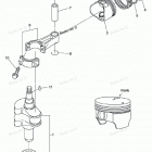 MFS4B Колен. вал и поршень