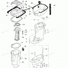 MD70B Корпус ведущего вала (нога)