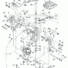 MD115A2 Кронштейн крепления к транцу