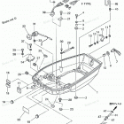 MD50B2 Bottom Cowl, Motor Cover Lower