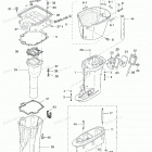MD115A Корпус ведущего вала (нога)