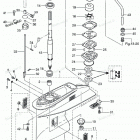 MD40B2 Gear Case, Drive Shaft