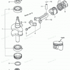 MFS2.5B Колен. вал и поршень