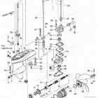 MFS6B Gear Case, Drive Shaft & Gear Case, Propeller Shaf...