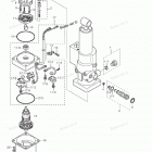 MFS8A3 Механизм гидроподъема Power Trim