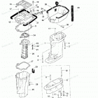MD70B Корпус ведущего вала (нога)
