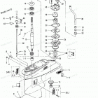 MD50B Корпус редуктора (вертикальный вал)