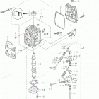 MFS8A3 Cylinder Head & Oil Pump