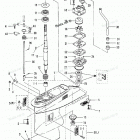 MD40B Корпус редуктора (вертикальный вал)