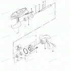 MFS3.5B Корпус редуктора (гребной вал)
