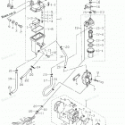 MD50B Vapor Separator, Fuel Line