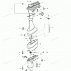 MFS3.5B Drive Shaft Housing & Gear Case