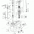MD70B Gear Case (drive Shaft) 1 D70b-#70375