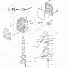 MFS9.8A3 Cylinder Head & Oil Pump