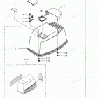 MD50B Верхний колпак мотора