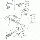 MFS5B Tiller Handle & Throttle