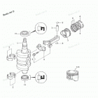 MFS9.8A3 Поршни и коленчатый вал