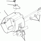 W887527 TRAIL BOSS 2X4 Rear brake assembly