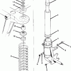 W887527 TRAIL BOSS 2X4 Strut assembly