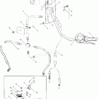 W887527 TRAIL BOSS 2X4 Hand control cable assembly